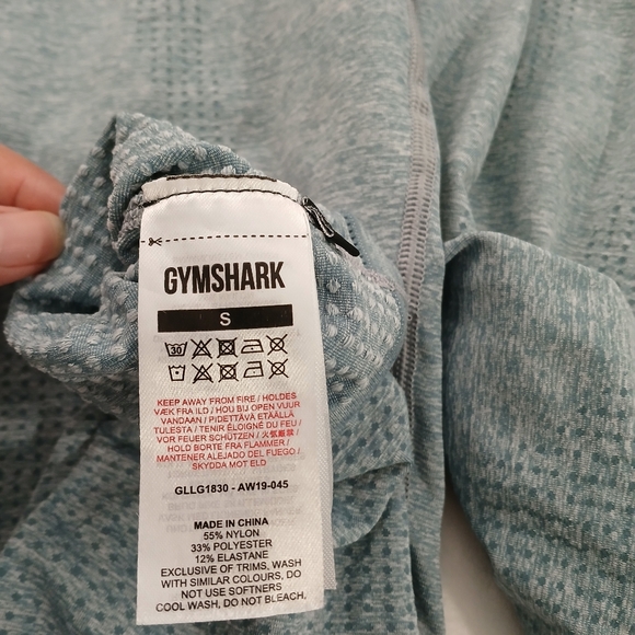Gymshark Light Teal Seamless Legging, Women's Size Small. - Picture 7 of 9